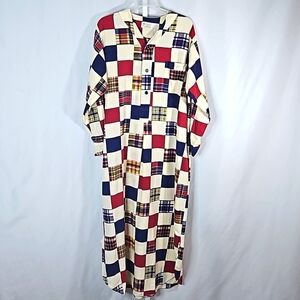 Vintage Diplomat Multicolor Patchwork Dress Size Medium
